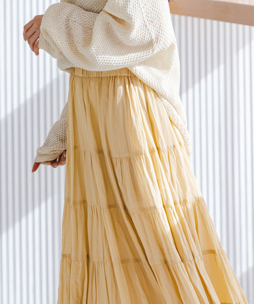 COUTURE D'ADAM（クチュール ド アダム） ロング スカート SushiVoile