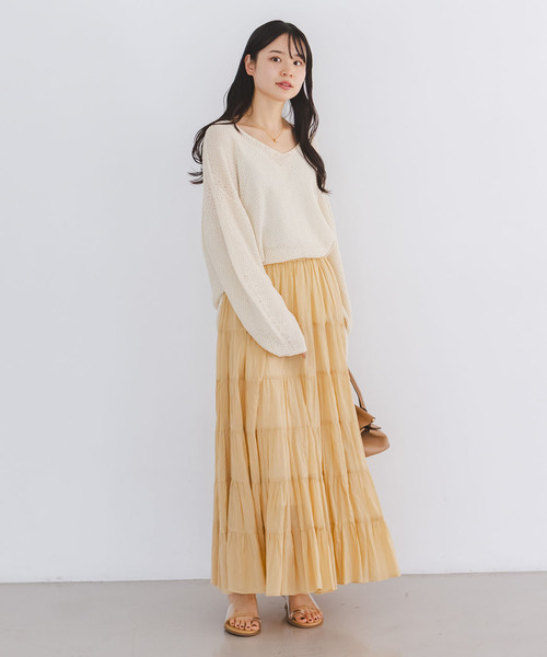 COUTURE D'ADAM（クチュール ド アダム） ロング スカート SushiVoile