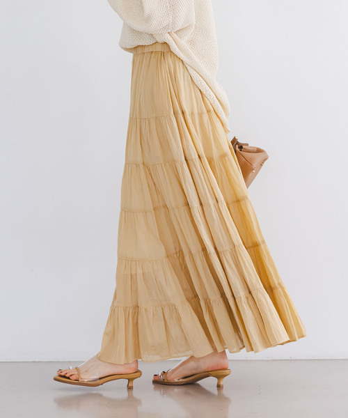 COUTURE D'ADAM（クチュール ド アダム） ロング スカート SushiVoile