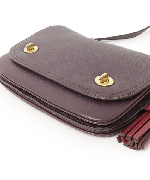 COACHコーチ　ワンショルダーバッグ パープル COACH（コーチ） ワンポイントショルダーバッグ - パープル レディース