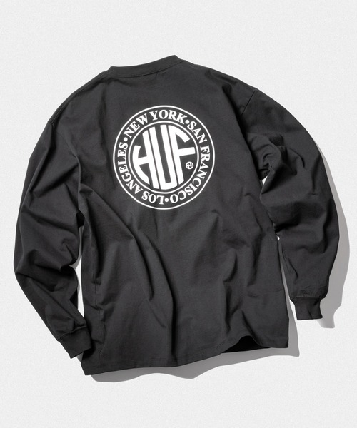 HUF（ハフ） 長袖Tシャツ X-LARGE ブラック メンズ : ZOZOTOWN Yahoo