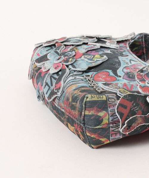 Desigual（デシグアル） ハンドバッグ 猫グラフィティフラワー