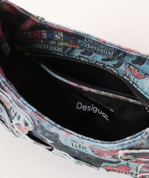 Desigual（デシグアル） ハンドバッグ 猫グラフィティフラワー