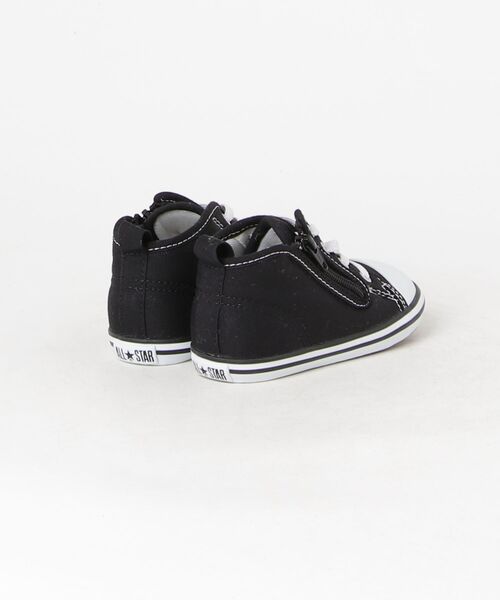 「CONVERSE」 「KIDS」ハイカットスニーカー 13.5cm ブラック キッズ_画像2