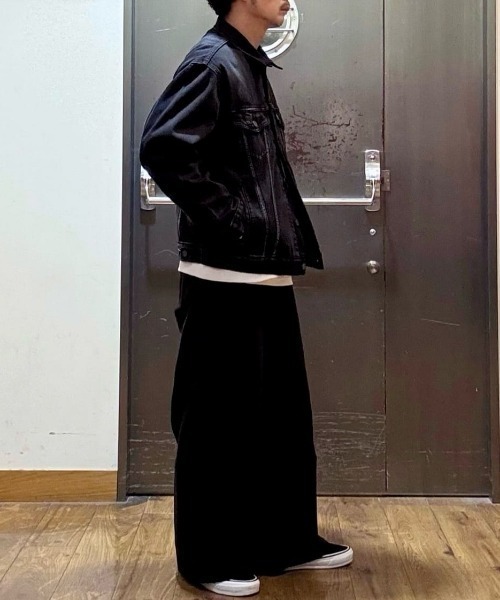 【人気】Levi's リーバイス デニムジャケット ブラックデニム Gジャン Levi's（リーバイス） デニムジャケット gジャン TYPE I デニム