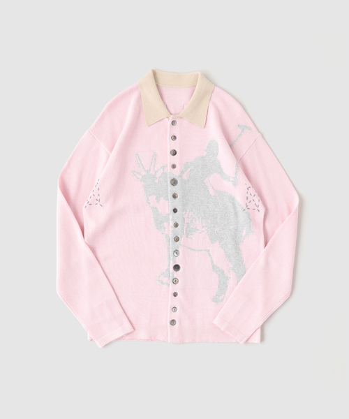 ポロシャツ FAF (FAKE AS FLOWERS) / フェイク アズ フラワーズ KNIT