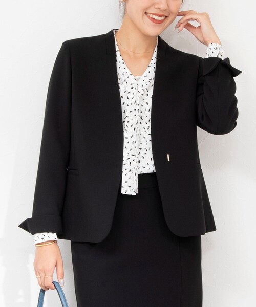 【4/3販売終了】【最終価格！値下げ不可】NOLLEY'S Sophi コート NOLLEY'S Sophi（ノーリーズソフィー） ジャケット 38 ブラック
