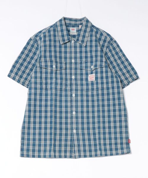 Levi's（リーバイス） シャツ 半袖 ワーカーシャツ メンズ : ZOZOTOWN