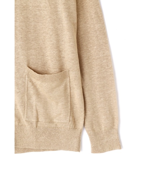 「HIGH STREET」 ニットカーディガン L アイボリー メンズ_画像8