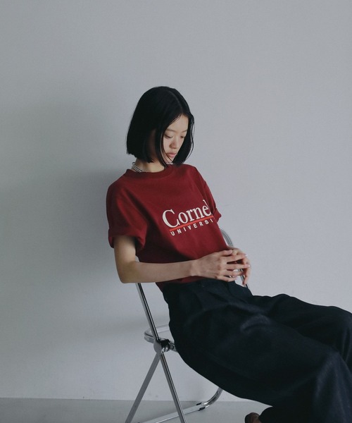 tシャツ College_Tシャツ レディースの画像