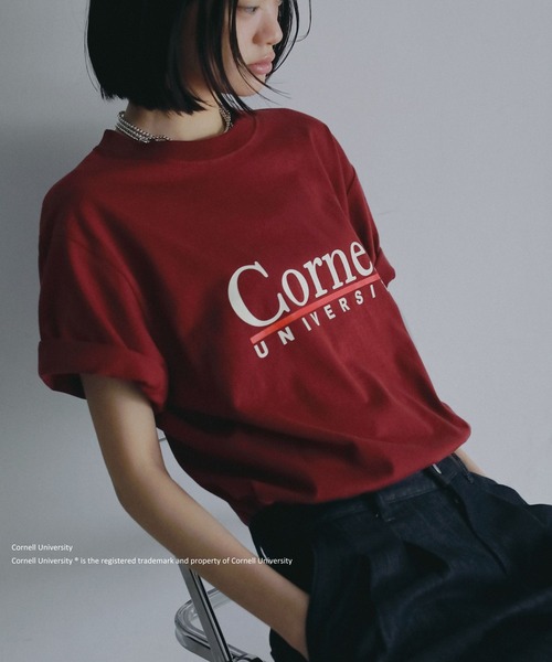 tシャツ College_Tシャツ レディースの画像