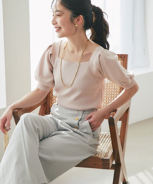 La boutique Bonbon（ラブティックボンボン） ニット セーター 「接触