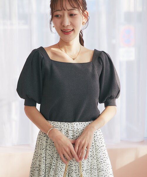 La boutique Bonbon（ラブティックボンボン） ニット セーター 「接触