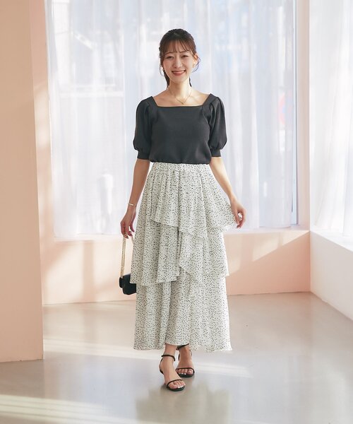 La boutique Bonbon（ラブティックボンボン） ニット セーター 「接触