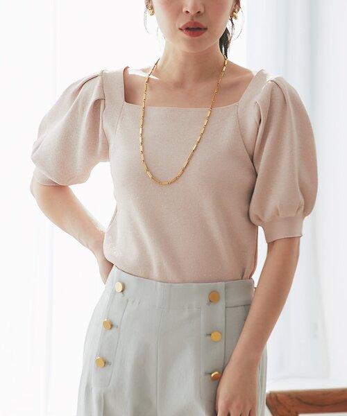 La boutique Bonbon（ラブティックボンボン） ニット セーター 「接触