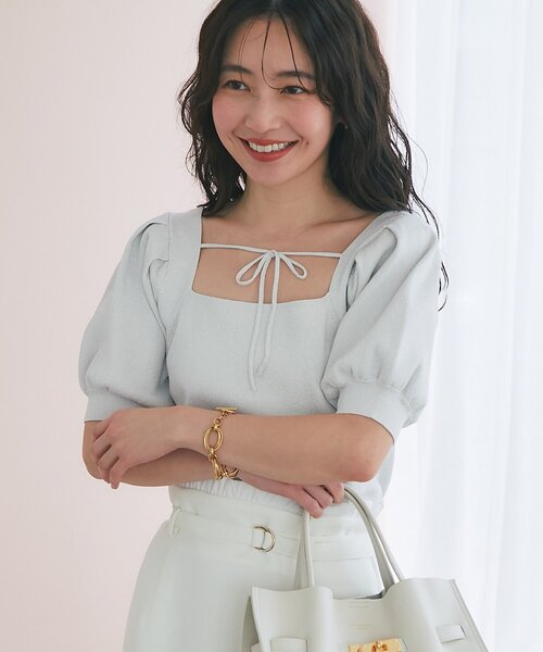 La boutique Bonbon（ラブティックボンボン） ニット セーター 「接触