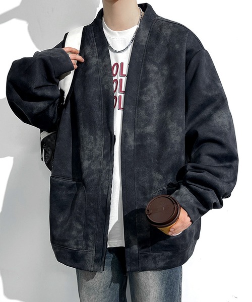 「JOHNNY WOLF」 カーディガン L オフホワイト メンズ_画像4