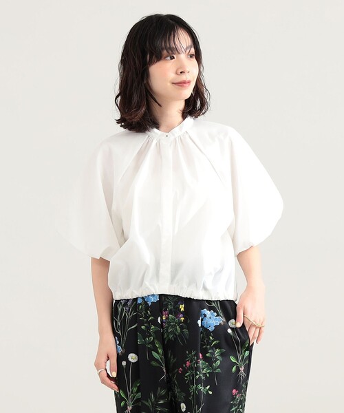 Demi-Luxe BEAMSラグランパフスリーブ ブラウス新品 20,900円 Demi-Luxe BEAMS（デミルクス ビームス） ブラウス シャツ 半袖 「8/6