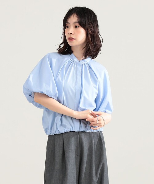Demi-Luxe BEAMSラグランパフスリーブ ブラウス新品 20,900円 Demi-Luxe BEAMS（デミルクス ビームス） ブラウス シャツ 半袖 「8/6