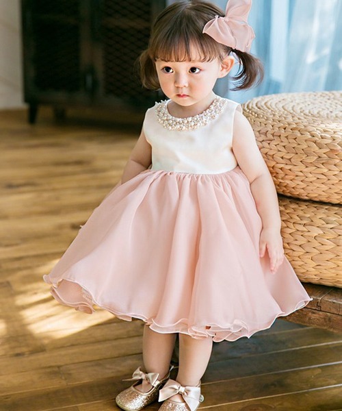 「DAY CLOSET」 「KIDS」ノースリーブワンピース 130cm ピンク キッズ_画像3