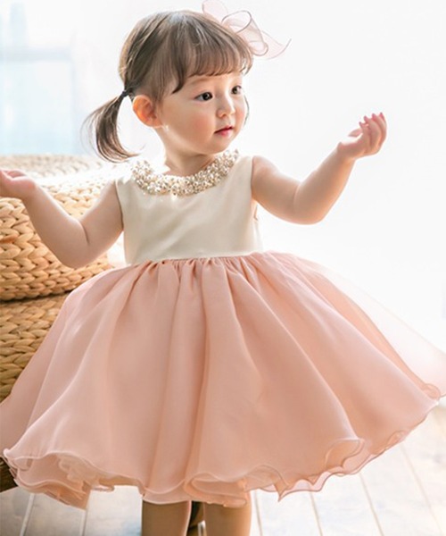 「DAY CLOSET」 「KIDS」ノースリーブワンピース 130cm ピンク キッズ_画像4