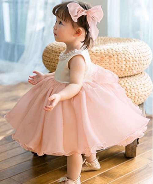 「DAY CLOSET」 「KIDS」ノースリーブワンピース 130cm ピンク キッズ_画像5