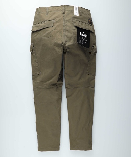 「Alpha Industries」 カーゴパンツ X-LARGE ブラック メンズ_画像2