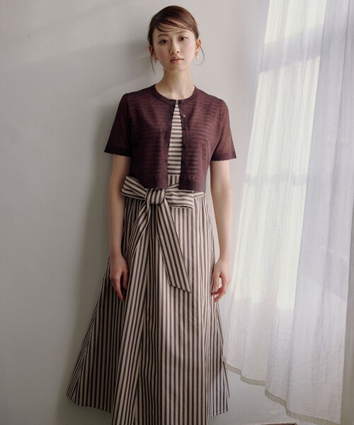 ワンピース STRIPE PARASOL ドレスの画像