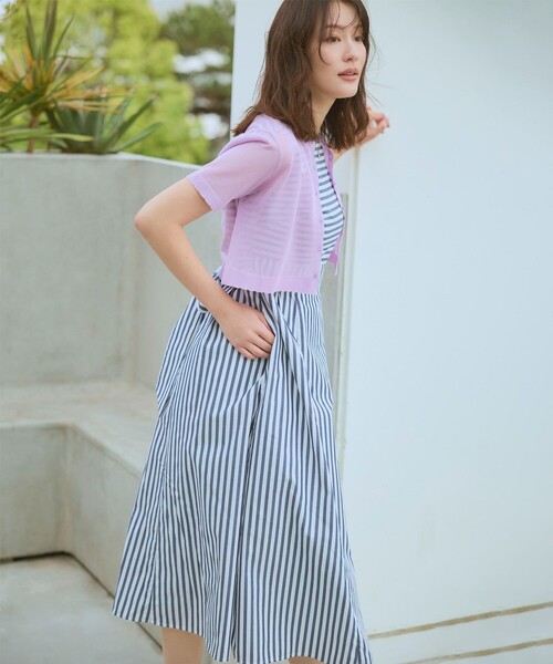 ワンピース STRIPE PARASOL ドレスの画像