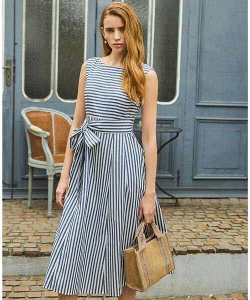 ワンピース STRIPE PARASOL ドレスの画像