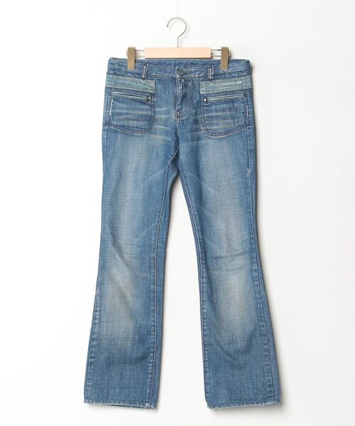 DIESEL ディーゼル テーパード スウェット デニム パンツ ジーンズ 34 DIESEL（ディーゼル） デニムパンツ 26 ブルー メンズ : ZOZOTOWN