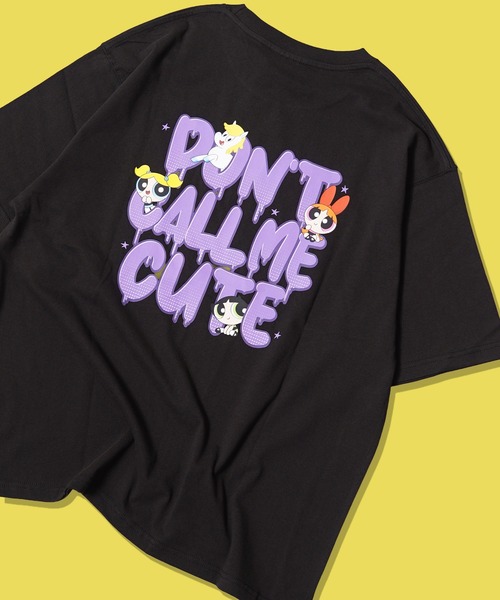 tシャツ 半袖 POWERPUFF GIRLS / パワーパフ ガールズ オーバーサイズ