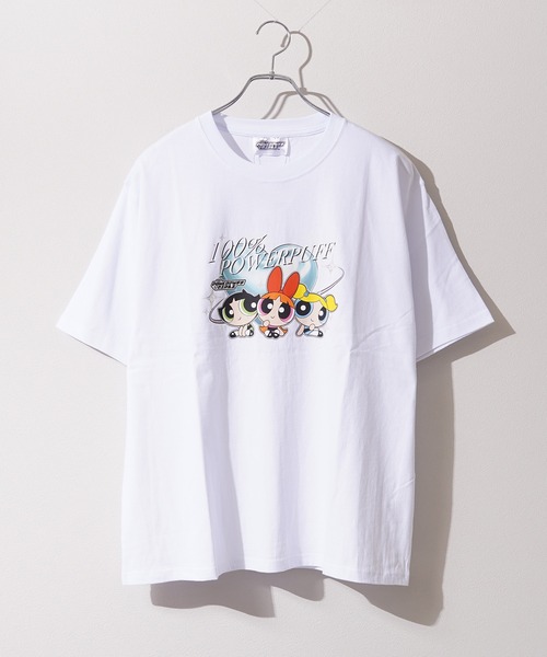 tシャツ 半袖 POWERPUFF GIRLS / パワーパフ ガールズ オーバーサイズ