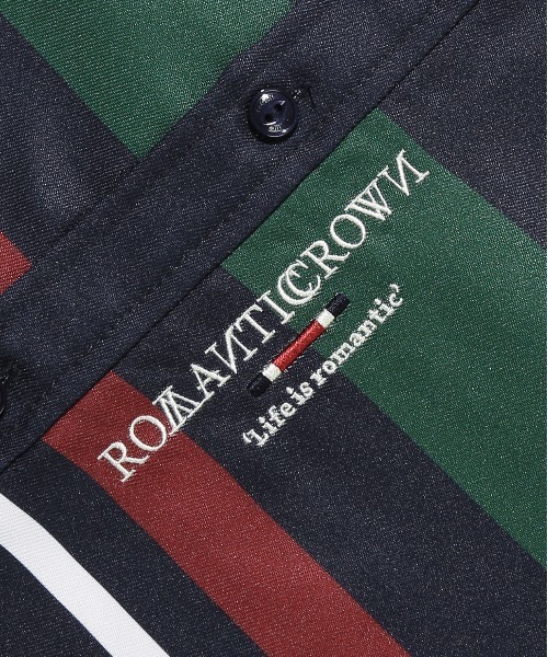 「ROMANTIC CROWN」 長袖シャツ SMALL ホワイト メンズ_画像4