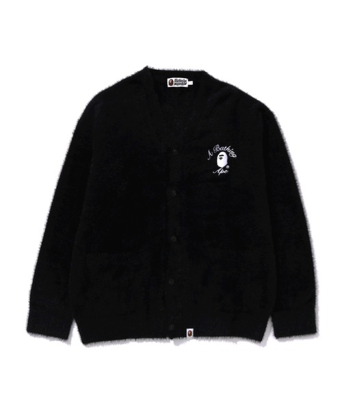 mastermind JAPAN A BATHING APE ニットカーディガン A BATHING APE（アベイシングエイプ） ニットカーディガン LARGE