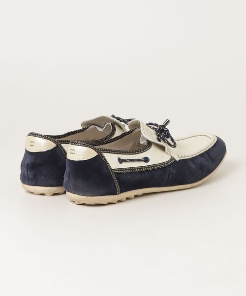 LANVIN en Bleu フラットシューズ リボン 25cm LANVIN en Bleu 「LANVIN Bleu」 シューズ 25cm ネイビー レディース