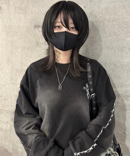 トップス GIBOUS WASH DAMAGE SNAKE CROSS TRAINER gibous トレーナー スウェット gibous/ギボス/snake cross trainer
