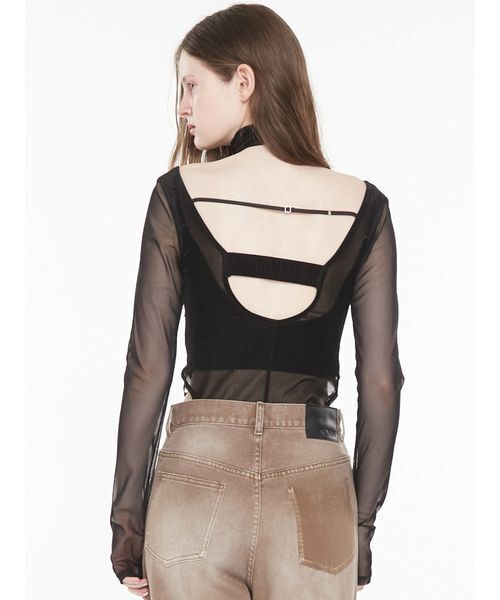 SORIN（ソリン） tシャツ Sheer Sleeves Bodysuit / シアースリーブ