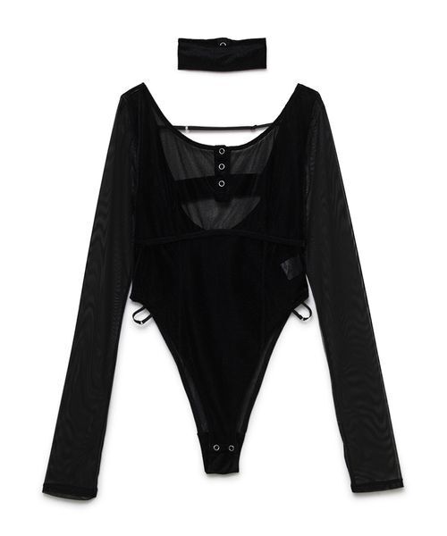 SORIN（ソリン） tシャツ Sheer Sleeves Bodysuit / シアースリーブ