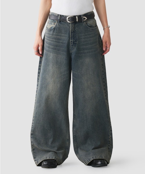 Regen Glanz デニムパンツ SMALL ブルー系その他 メンズ : ZOZOTOWN