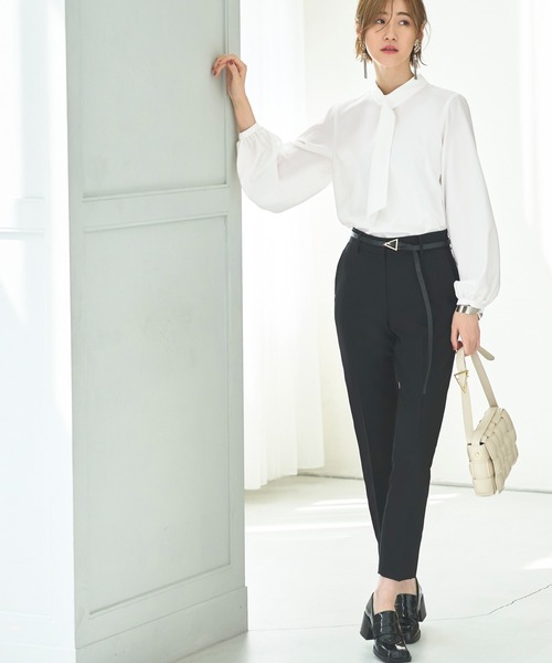 「RUIRUE BOUTIQUE」 長袖ブラウス M ホワイト レディース_画像9