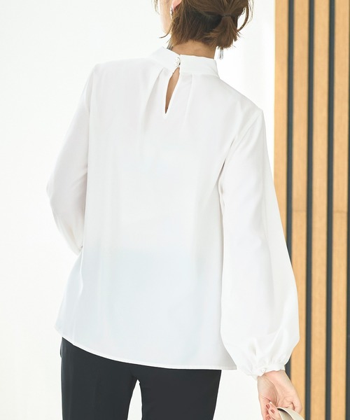 「RUIRUE BOUTIQUE」 長袖ブラウス M ホワイト レディース_画像10