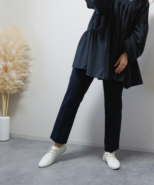 blanc/bleu（ブランブルー） スニーカー 「3E／日本製／本革」ふかふか