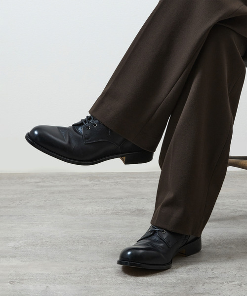 PADRONE新品未使用サイズ42 バックジップチャッカブーツ定価31,900円 And A ブーツ PADRONE パドローネ / CHUKKA BOOTS with SIDE ZIP