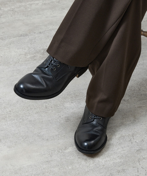And A ブーツ PADRONE パドローネ / CHUKKA BOOTS with SIDE ZIP