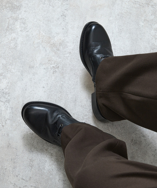 And A ブーツ PADRONE パドローネ / CHUKKA BOOTS with SIDE ZIP
