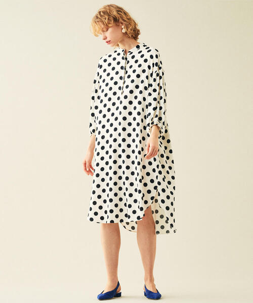 ワンピース ドゥーブルドットプリント パフスリーブワンピース Zozotown Paypayモール店 通販 Paypayモール