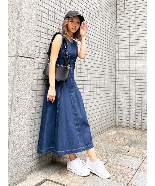 安い高評価 ワンピース - 通販 - PayPayモール デニムロングOP ZOZOTOWN PayPayモール店 人気SALE