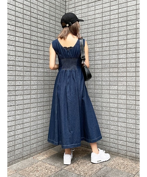 安い高評価 ワンピース - 通販 - PayPayモール デニムロングOP ZOZOTOWN PayPayモール店 人気SALE