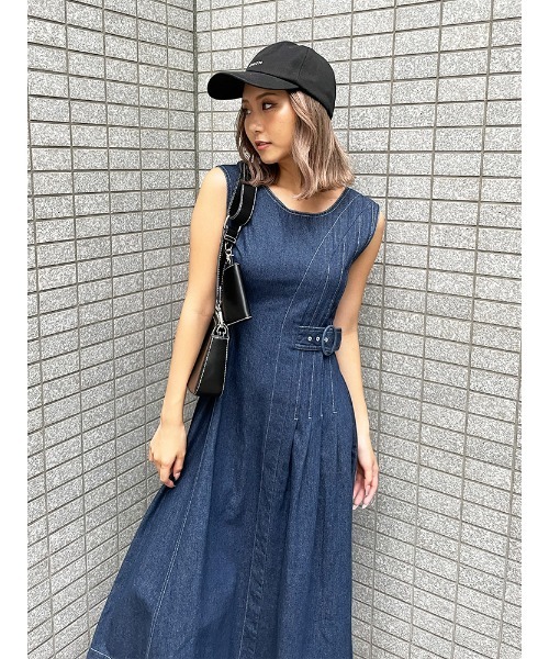安い高評価 ワンピース - 通販 - PayPayモール デニムロングOP ZOZOTOWN PayPayモール店 人気SALE